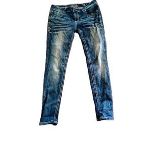 Buckle Black Women's Jeans Straight Leg 30x32 Skinny No. 90 Y2K